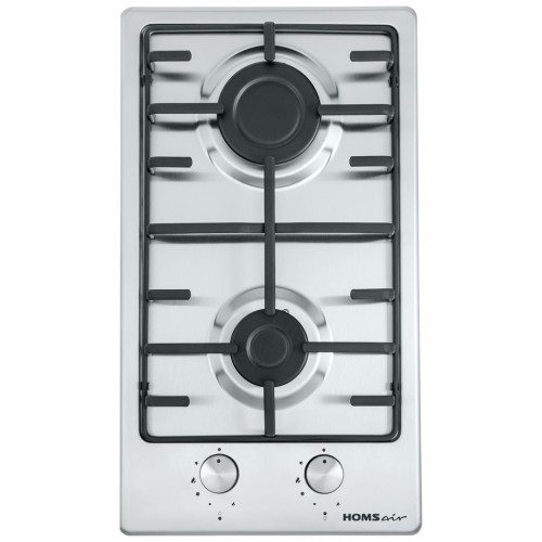 Газовая варочная панель HOMSAIR HGS323S (серебристый) 