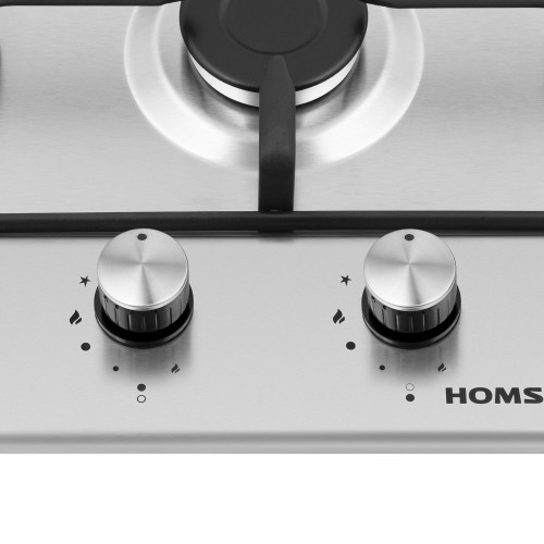 Газовая варочная панель HOMSAIR HGS323S (серебристый) 7