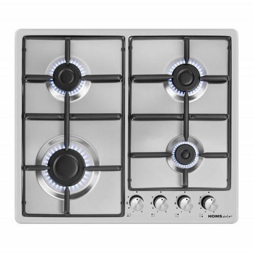 Газовая варочная панель HOMSAIR HGS643GS (серебристый) 