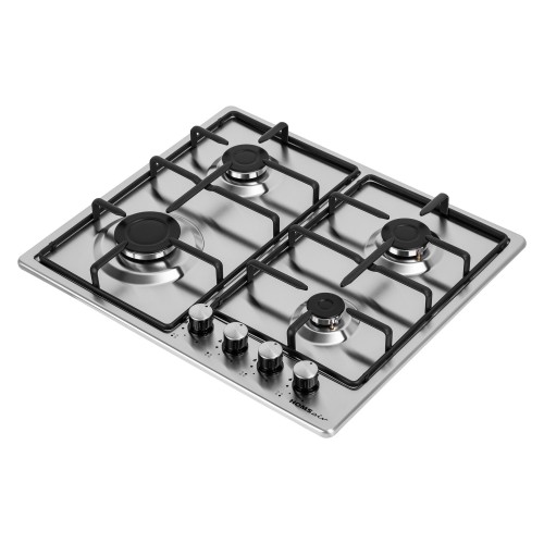 Газовая варочная панель HOMSAIR HGS643GS (серебристый) 6