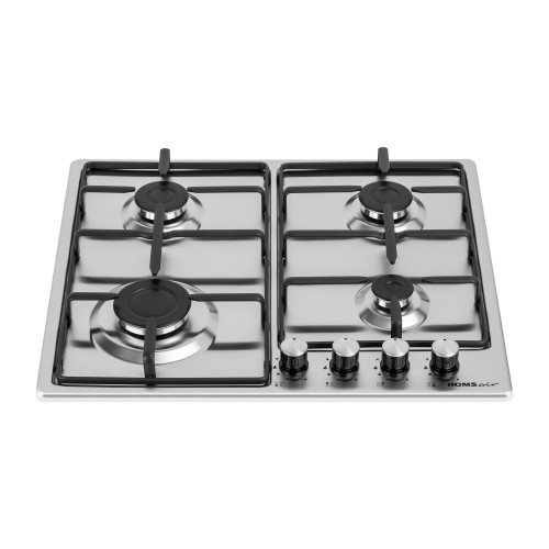 Газовая варочная панель HOMSAIR HGS643S (серебристый) 1