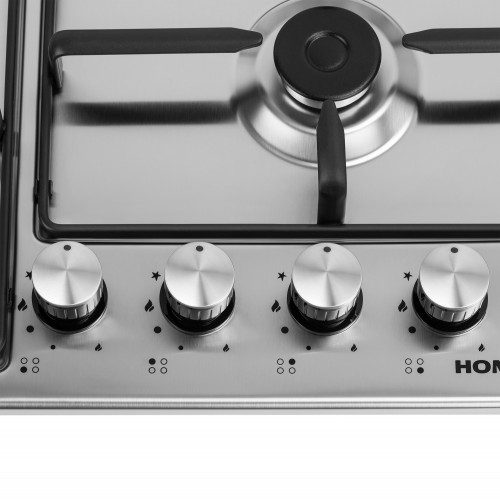 Газовая варочная панель HOMSAIR HGS643S (серебристый) 3