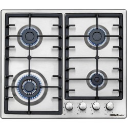 Газовая варочная панель HOMSair HGS646S (серебристый)