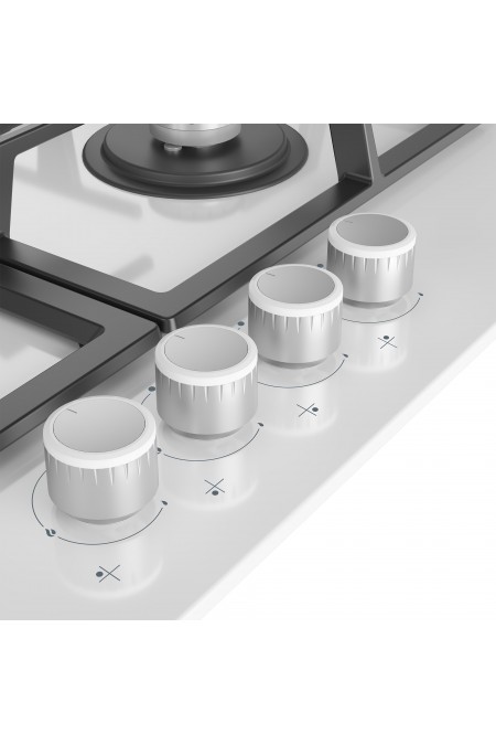 Газовая варочная панель Hotpoint-Ariston HG 61F/WH (белый) 2