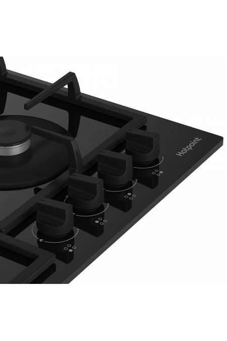 Газовая варочная панель Hotpoint-Ariston HG 62FA/BK (черный) 3