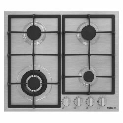Газовая варочная панель Hotpoint-Ariston HGMT 642 W IX (нержавеющая сталь)