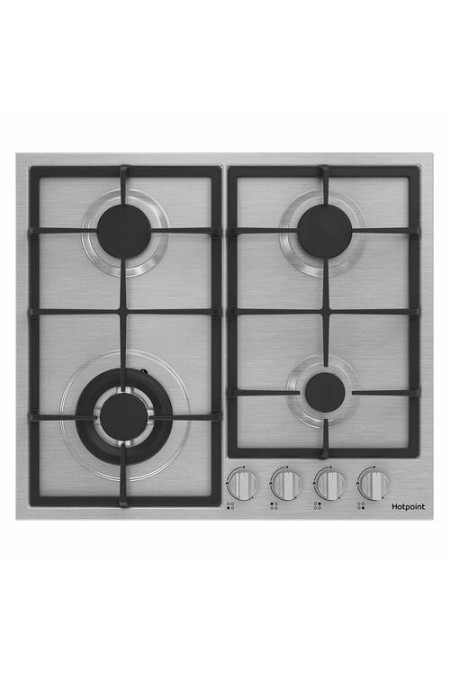 Газовая варочная панель Hotpoint-Ariston HGMT 642 W IX (нержавеющая сталь) 
