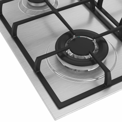 Газовая варочная панель Hotpoint-Ariston HGMT 642 W IX (белый) 5