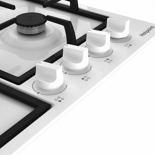 Газовая варочная панель Hotpoint-Ariston HGMT 642 WH (белый) 4
