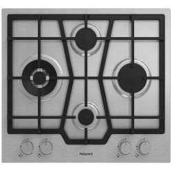 Газовая варочная панель Hotpoint-Ariston HGMT 643 W IX (нержавеющая сталь)