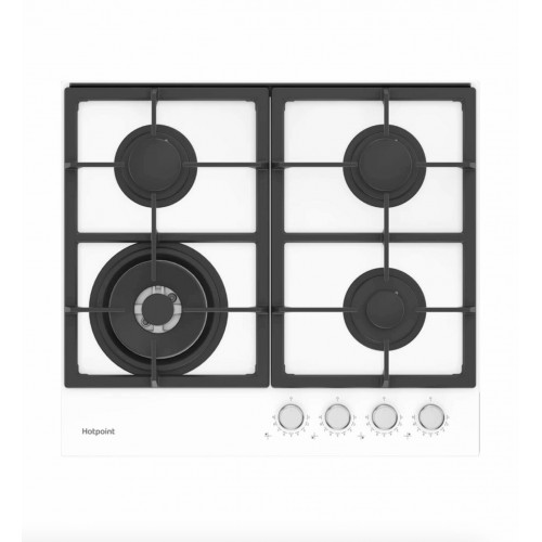 Газовая варочная панель Hotpoint-Ariston HGS 62F/WH (белый) 