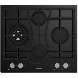 Газовая варочная панель Hotpoint-Ariston HGS 62FD/BK (черный)