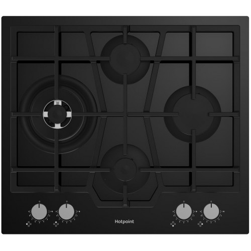 Газовая варочная панель Hotpoint-Ariston HGS 62FD/BK (черный) 