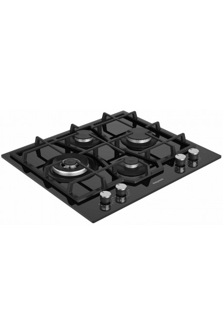 Газовая варочная панель Hotpoint-Ariston HGS 62FD/BK (черный) 1