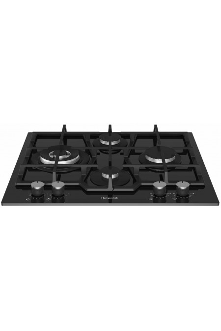 Газовая варочная панель Hotpoint-Ariston HGS 62FD/BK (черный) 2