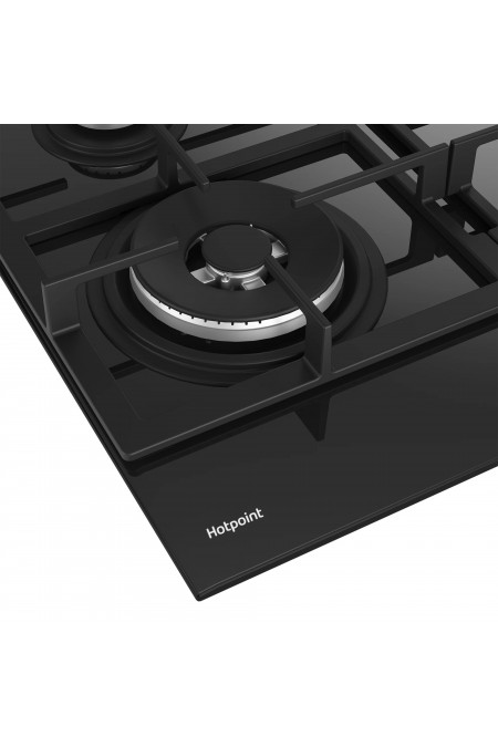 Газовая варочная панель Hotpoint-Ariston HGSL 62 F/BK (черный) 2