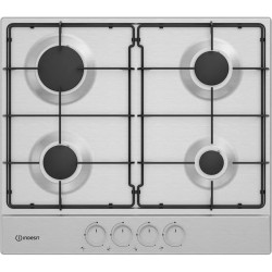 Газовая варочная панель Indesit THPM 641 W/IX/I (нержавеющая сталь)