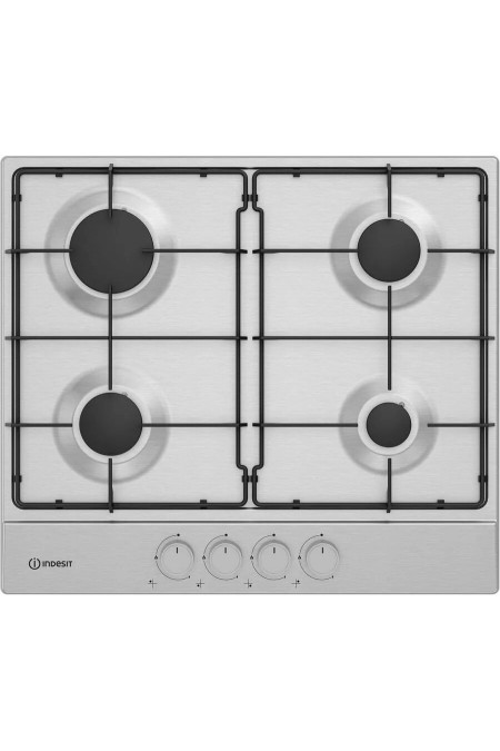 Газовая варочная панель Indesit THPM 641 W/IX/I (нержавеющая сталь) 