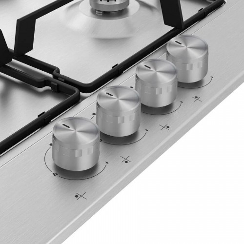 Газовая варочная панель Indesit THPM 641 W/IX/I (нержавеющая сталь) 1