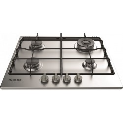 Газовая варочная панель Indesit THPM 642 W/IX (серебристый)