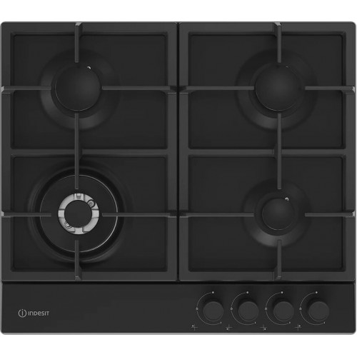 Газовая варочная панель Indesit THPM 642 WS/BL/I (черный) 