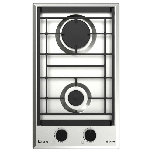 Газовая варочная панель Korting HG 3712 CX (нержавеющая сталь) 