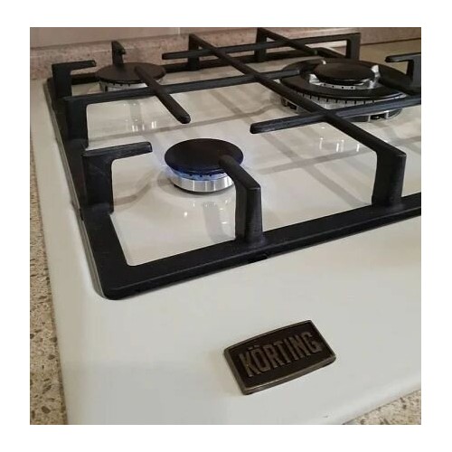 Газовая варочная панель Korting HG 465 CTRB (бежевый) 7