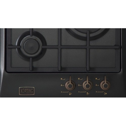 Газовая варочная панель Korting HG 465 CTRN (черный) 7