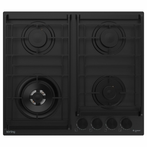 Газовая варочная панель Korting HG 6235 CTN (черный) 