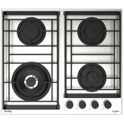 Газовая варочная панель Korting HG 6235 CTX (нержавеющая сталь)