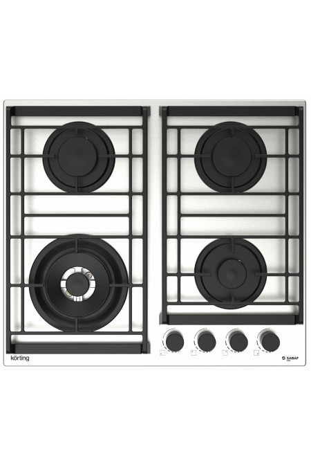 Газовая варочная панель Korting HG 6235 CTX (нержавеющая сталь) 