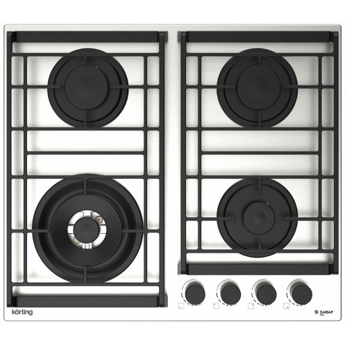 Газовая варочная панель Korting HG 6235 CTX (нержавеющая сталь) 