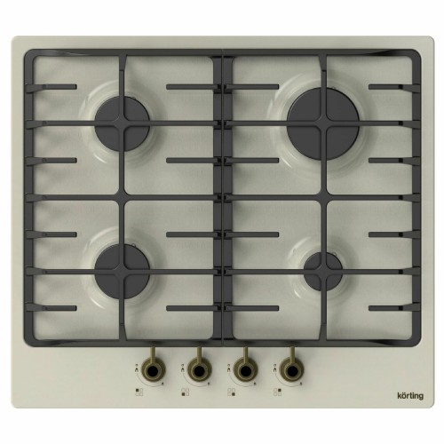 Газовая варочная панель Korting HG 645 CRB (слоновая кость) 