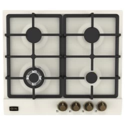 Газовая варочная панель Korting HG 661 CTB (слоновая кость)