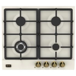 Газовая варочная панель KORTING HG 661 CTGB (слоновая кость)