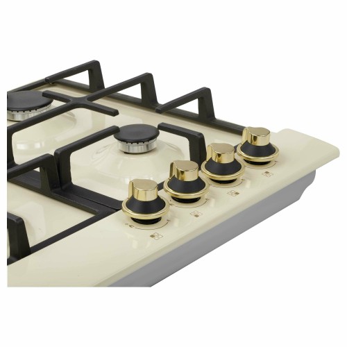 Газовая варочная панель KORTING HG 661 CTGB (слоновая кость) 1