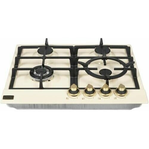 Газовая варочная панель KORTING HG 661 CTGB (слоновая кость) 5