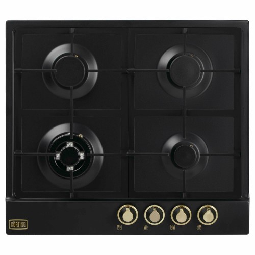 Газовая варочная панель KORTING HG 661 CTGN (черный) 