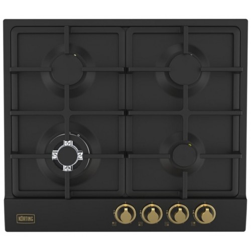 Газовая варочная панель KORTING HG 661 CTGN (черный) 4