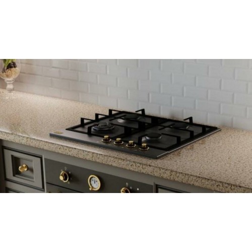 Газовая варочная панель KORTING HG 661 CTGN (черный) 6