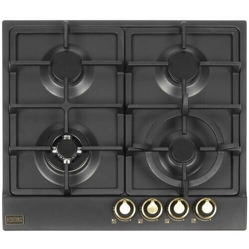 Газовая варочная панель KORTING HG 661 CTGN (черный) 7