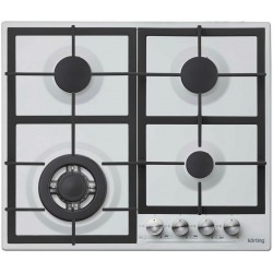 Газовая варочная панель Korting HG 665 CTW (белый)