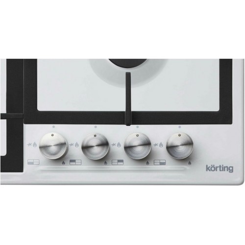 Газовая варочная панель Korting HG 665 CTW (белый) 1
