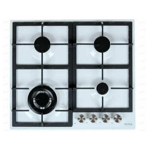 Газовая варочная панель Korting HG 665 CTW (белый) 5