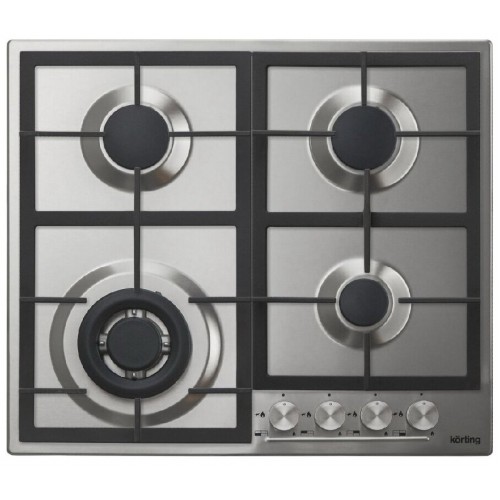 Газовая варочная панель Korting HG 665 CTX (серебристый) 