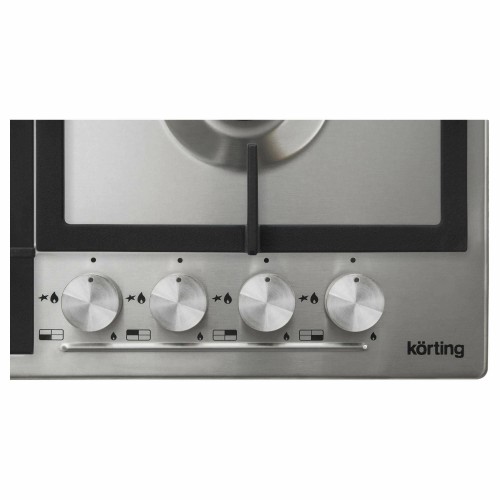 Газовая варочная панель Korting HG 665 CTX (серебристый) 9