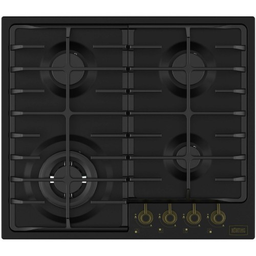 Газовая варочная панель Korting HG 674 CTRN (черный) 