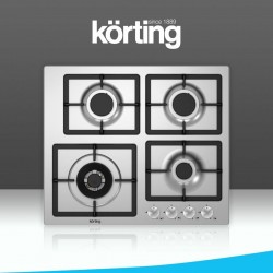 Газовая варочная панель Korting HG 697 CTX (серебристый) Газовая варочная панель Korting HG 697 CTX (серебристый)