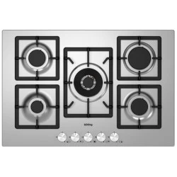 Газовая варочная панель Korting HG 797 CTX (серебристый)