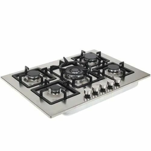 Газовая варочная панель Korting HG 797 CTX (серебристый) 4